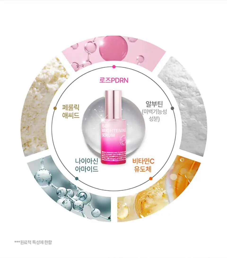 [잡티흔적/로즈PDRN] 아이소이 브라이트닝 잡티케어 듀오 세트(세럼 20ml +크림 35ml) 상세페이지 15